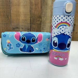 Stitch waterbottle & pencil case